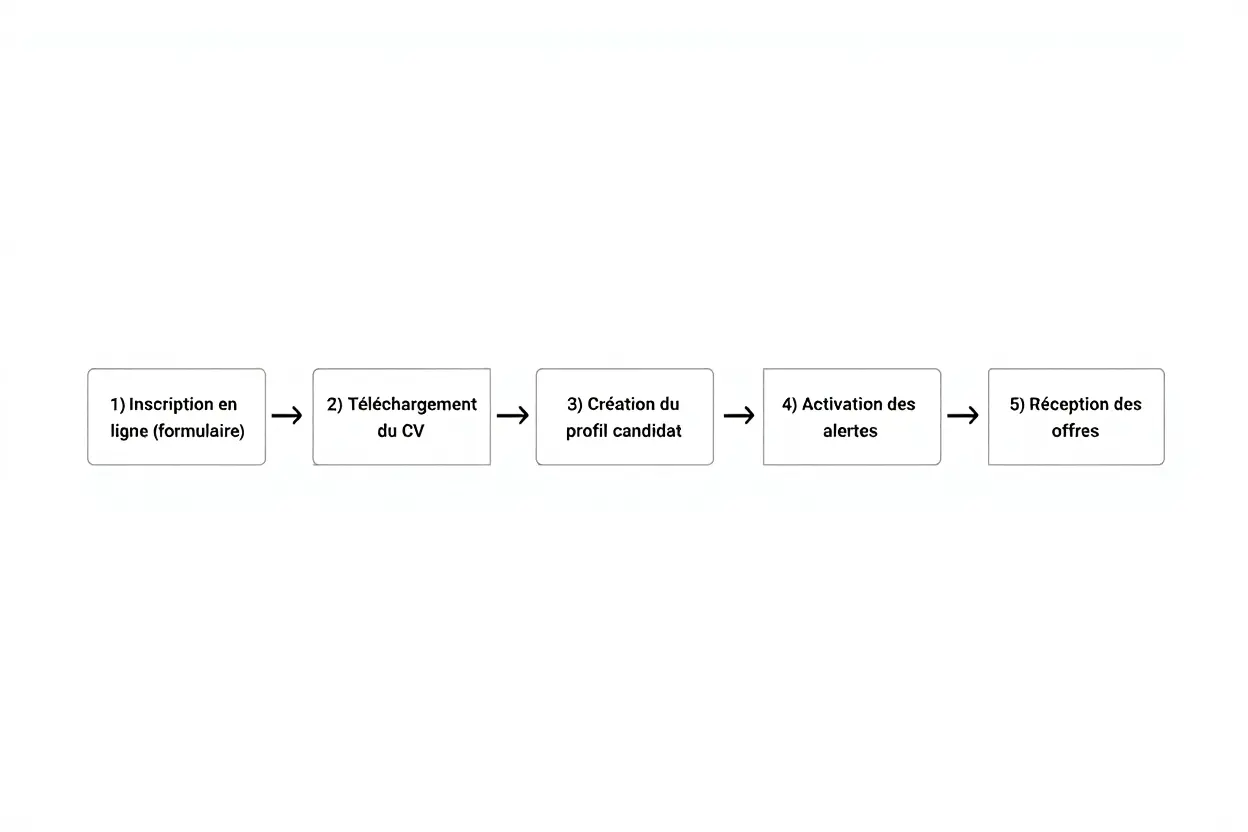 Processus d'inscription intérim