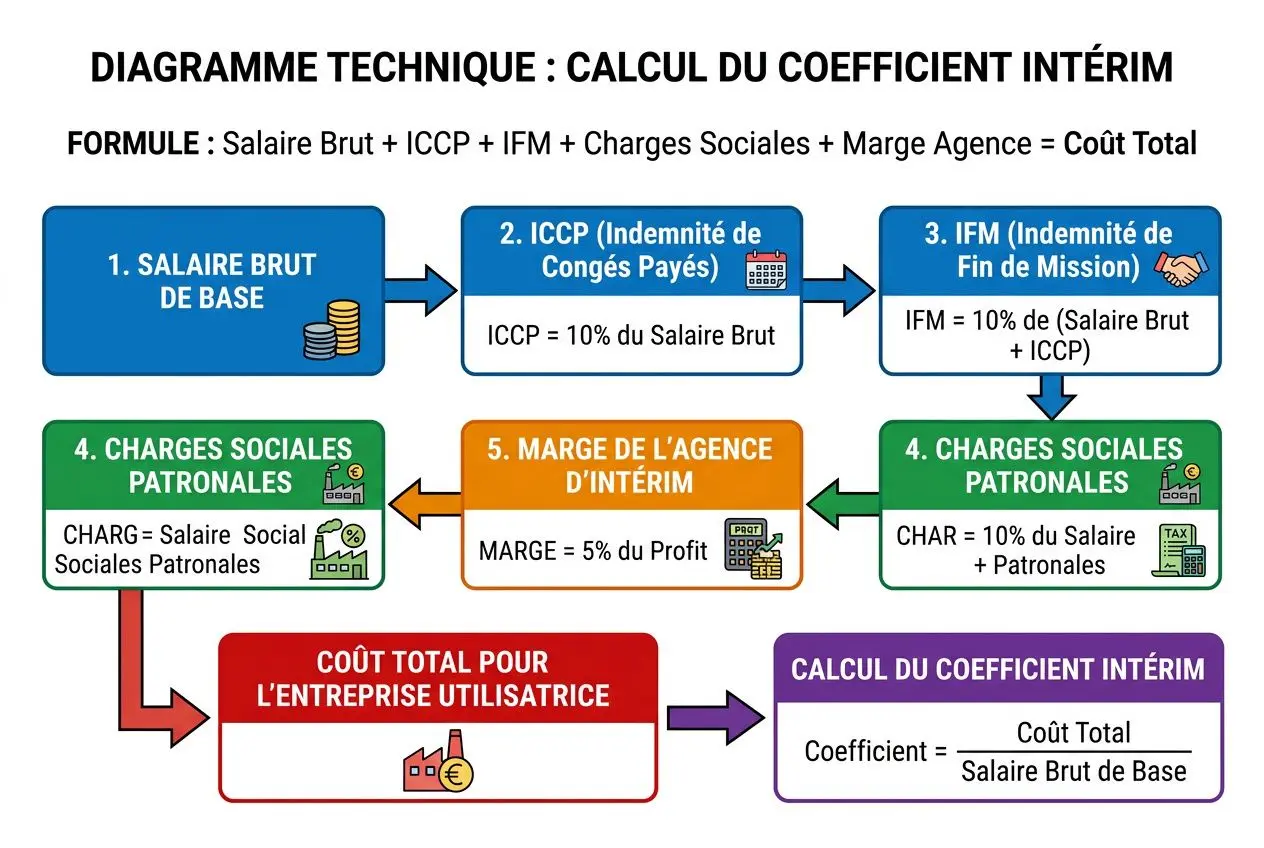 Coefficient intérim : tout savoir sur la facturation en intérim