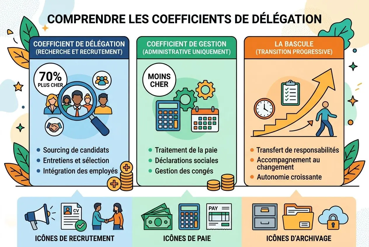 Types de coefficients intérim