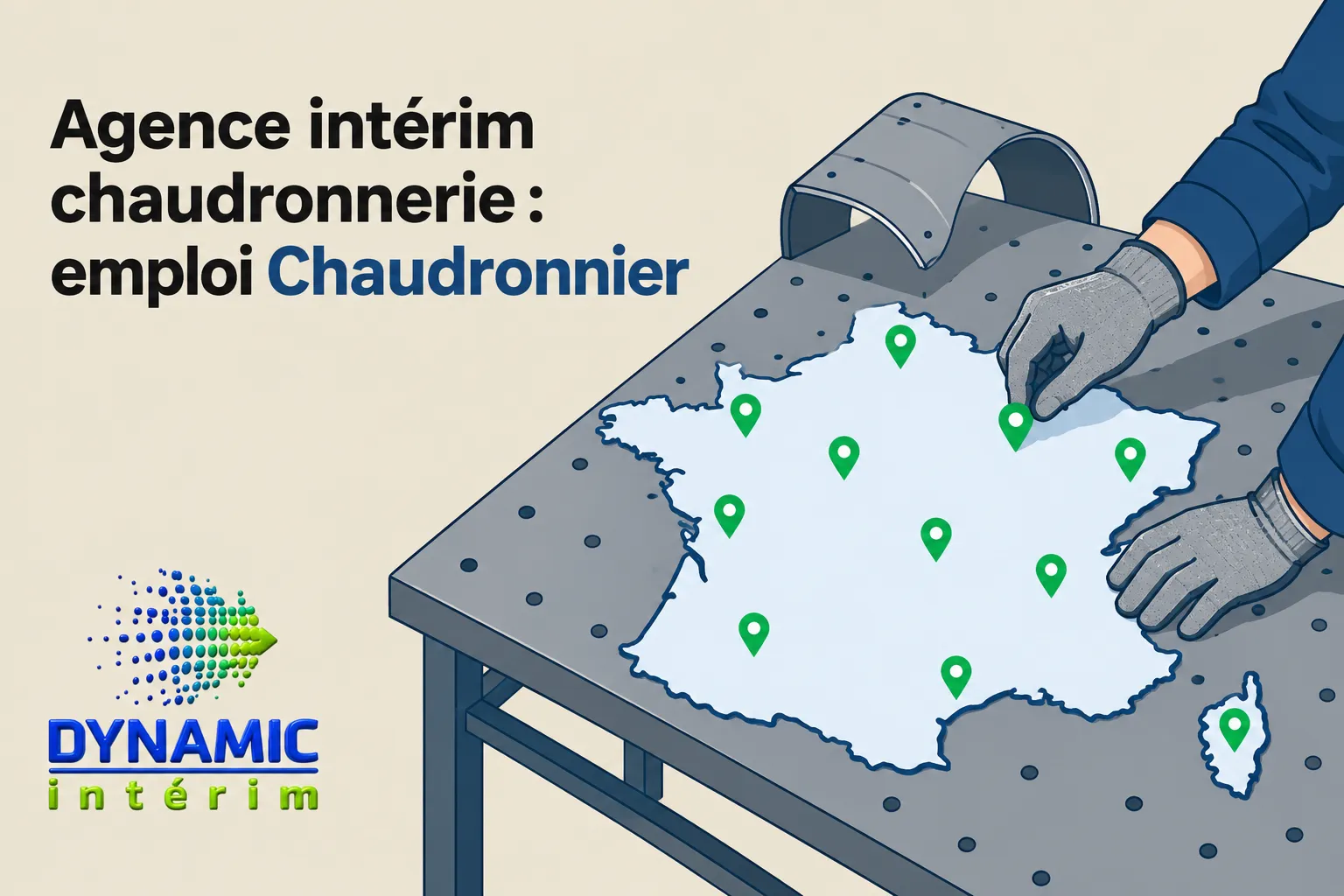 Agence intérim chaudronnerie : emploi Chaudronnier