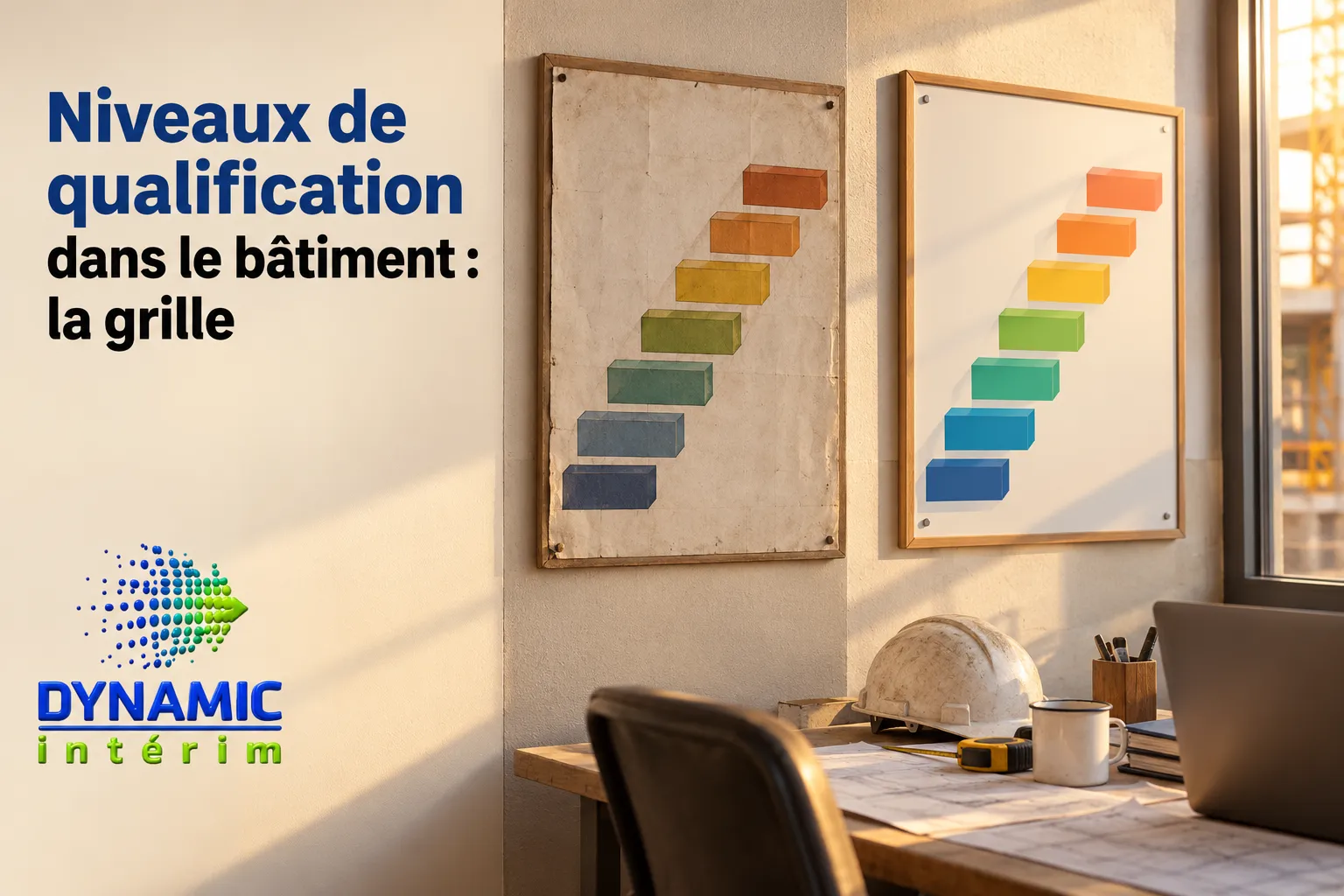 Niveaux de qualification dans le bâtiment : la grille